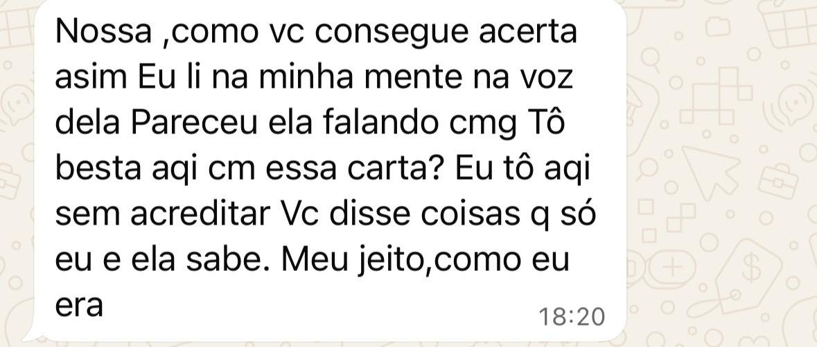 Depoimento de Alison sobre as Cartas Canalizadas